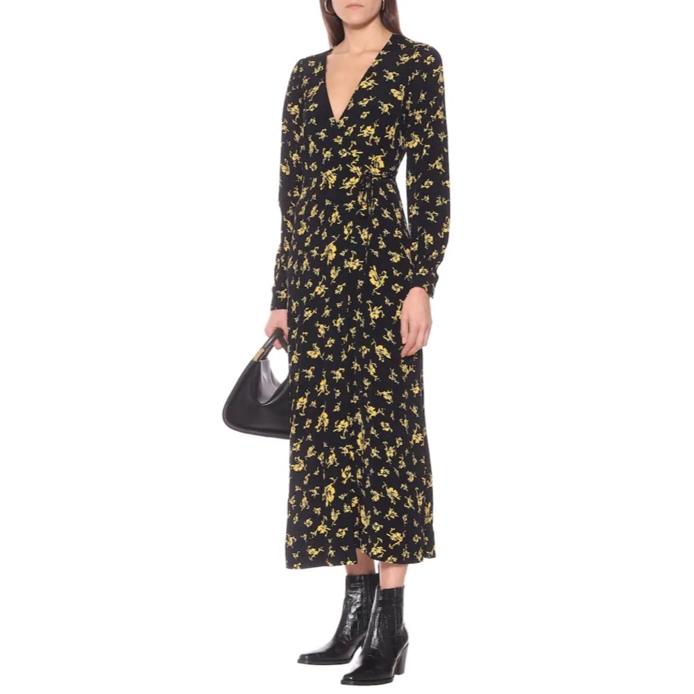 Ganni crepe dress